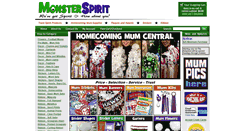 Desktop Screenshot of monsterspirit.com